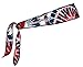 Halo Headbands Sweatband, Red White & Blue Tie Dye