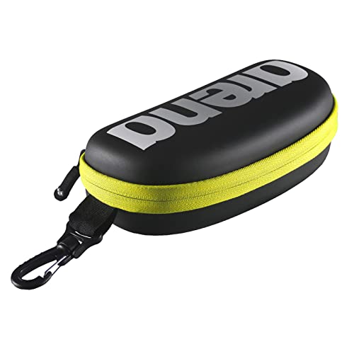 Arena Swimming Goggles Case (One Size) (Black/Silver/Fluorescent Yellow)