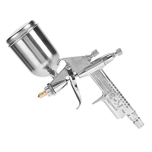 Mini Air Spray Gun, 0.5mm Nozzle Professional Pneumatic Spray Gun, Wall