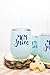 Mom Juice Wine Tumbler | 12 oz Stainless Steel mommy sippy fuel cup funny quotes Seafoam mom wine glass insulated outdoor travel tumblers with Lid and Straw Stemless Goblet (Seafoam - Navy Mom Juice)