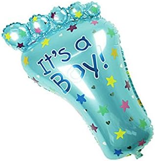 4PCs/lot Angel Baby Shower Foil Balloons Baby Boy Girl Birthday Party Decoration Baby Shower Balloons Mini About 30-40cm (Foot Boy)