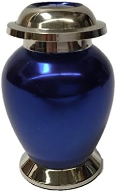 Brass Keepsake Cremation Urn, Funeral Tokens, Human Ash Urns-small