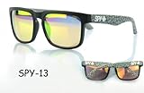 Men's Womens Spy Helm Eyewear Retro Personalized Sunglasses Spy 1-13