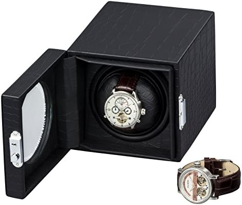 Auer Accessories Hektor 2901PU-D-F Watch Winder With Illumination