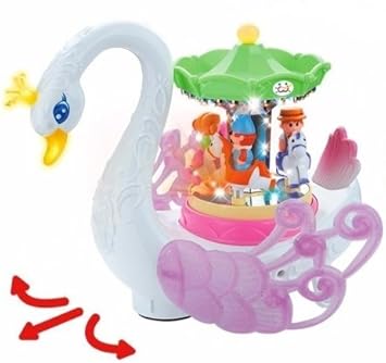 Techsun Fantasy Swan Paradise With Light & Sound Toy for Kids