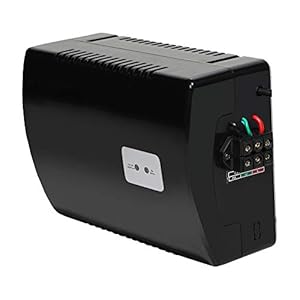 Lifelong Voltage Stabilizer for A.C. Upto 1.5 Ton (170-270V), Black