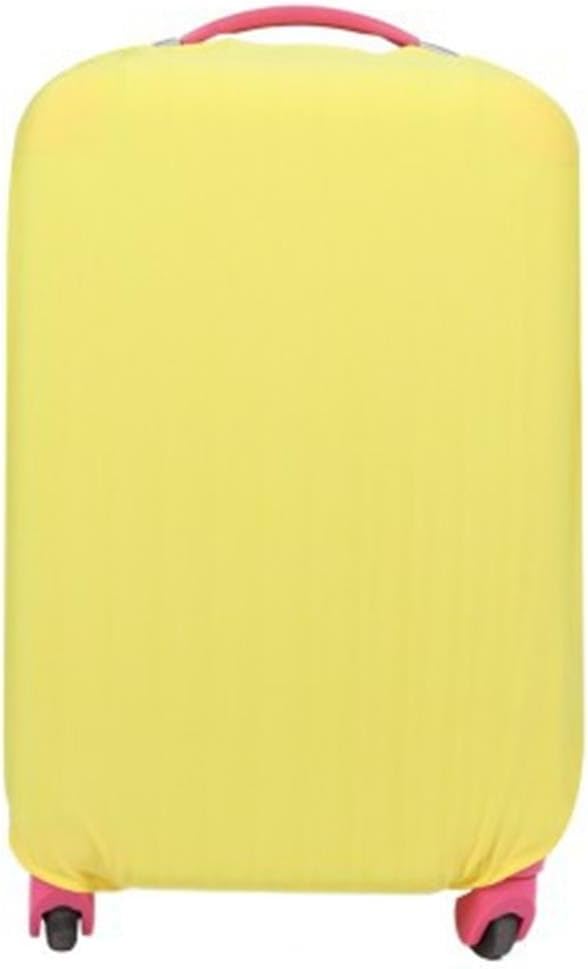 Suitcase Protector Anti-Scratch Elasticity Luggage Cover (Yellow) 18-30 in