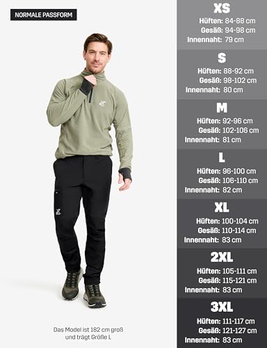 RevolutionRace Rambler Men's Lightweight Trousers, Robust and Lightweight Outdoor Hiking Trousers