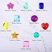 24 Sheets 1290 Pieces Bling Rhinestone Sticker Self Adhesive Jewels Sticker Rhinestone Crystal Gemstone Stickers for Craft DIY Decorations (24 Sheets)