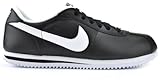 Nike Cortez Basic Leather 06 Men's Walking Shoes Black/White 316418-012