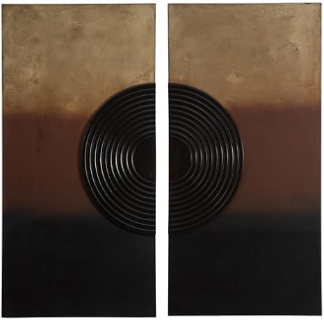 Amazon.com: CC Home Furnishings 48" Contemporary Tri-Colored Wooden