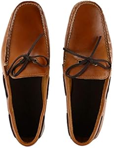 men's lemans driving moc boat shoes