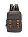 Arbag Small Cute Backpack Vintage Casual Canvas Shoulder Bag Daypack 8528bag,Grey