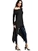 Verdusa Women's Casual Long Sleeve Comfy Loose Fit Long Tunic Top T Shirts