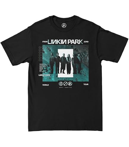 Linkin Park from Zero Globe Long Sleeve Tee, Black, Small | Amazon.com