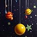 Discovery 3D Solar System by Horizon Group USA, Great Stem Science Kit, 1 Solar System, 4 Glow In The Dark Paints, 21 Glow In The Dark Ceiling & Wall Stickers & More