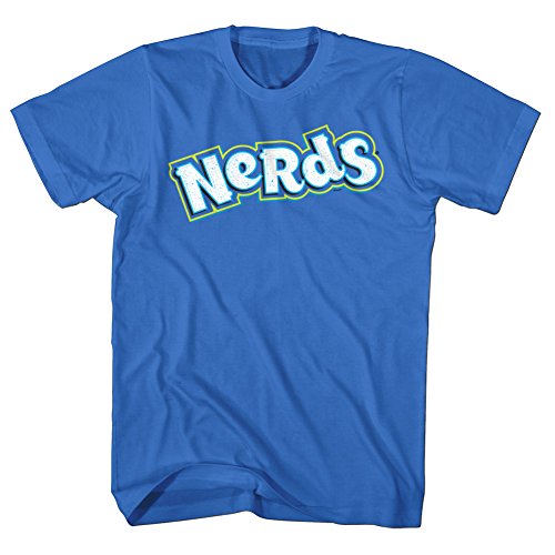 Nestle Wonka Sugar Candy Plain Nerds Logo Adult T-Shirt Tee