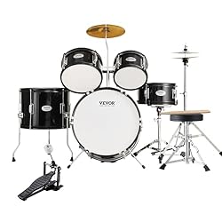 VEVOR Drum Set for Kids, Beginner Junior Drum Kit