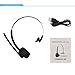 stardrift Multipoint Wireless Bluetooth Headset Over the Head with Microphone Noise Cancelling Headphones Hands Free Bluetooth Headset for Truck Drivers,Office for iPhone, Samsung, Android Cell Phones