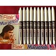 10 Pens Flair Marathon Fine & Long Writing Gel Pen Krrish Series Black Ink