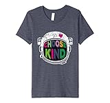 Kids Choose Kind Anti Bullying Helmet T-Shirt 12 Heather Blue