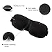Sleep Mask Visator Memory Foam Eye Mask with Ear Plug 3D Foam Material Lightweight With Adjustable Velcro Strap Light Completely - Best For Travel, Insomnia or Quiet Night Sleep (Pack of 2)