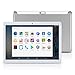 Android Tablet 10 inch 2.5D Curved Glass Touch Screen with Dual Sim Card Slots Octa Core 4GB RAM 64GB Storage 3G Unlocked Phablet Compatible with Bluetooth WiFi GPS (Silver)thumb 1
