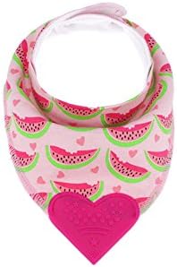 Organic Cotton Baby Teething Bibs