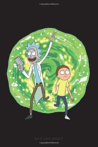 Rick and Morty: Notebook • Writing Journal • Diary • Notepad Paperback – 6 Jan 2020