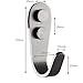 JIAEN Diameter 3mm Stainless Steel Coat Hat Single Hook Heavy Duty Support 18kg,Set for 4 Value Pack