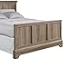 Sauder Barrister Lane Footboard, Queen, Salt Oak finish