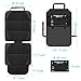 Ylife Car Seat Protector + Kick Mat Auto Seat Back Protector, Thicker Padding XL Size Car Seat Cover Pad, Waterproof Seat Guardian Kick Protector with Organizer Pockets