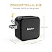 EasyAcc 24W 4.8A Wall Charger 2-Port USB Travel Charger with Foldable Plug, Smart Charge Technology for iPhone 6s, 6 Plus, iPad Pro/Air/Mini, Galaxy S7 S6 Edge and More