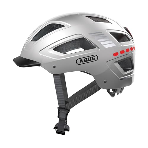 ABUS Unisex, Fahrradhelm, Silber (Signal Silver), XL (58-63 cm)