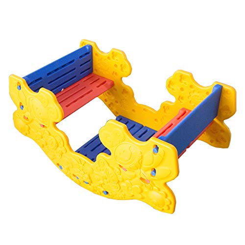 Johuka Seasaw Rocker, 2 in 1 Multipurpose Picnic Table and Teeter