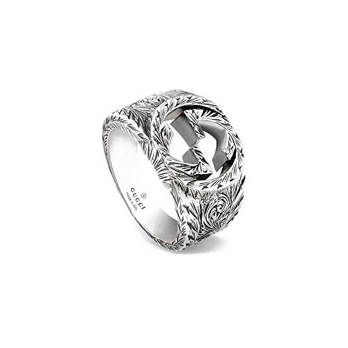 Buy Gucci Interlocking G Silver Ring 