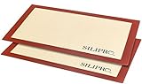 Silipro Non-stick Silicone Baking Mat Set 2pk - Easy to Clean + Dishwasher Safe - 16 5/8