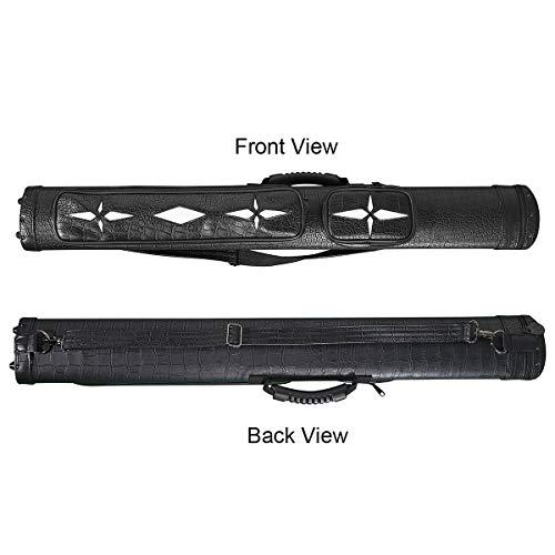 2X2 Billiards Pool Cue Tube Carrying Case