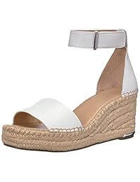 Franco Sarto Clemens Sandalia de cuña de espadrille para mujer