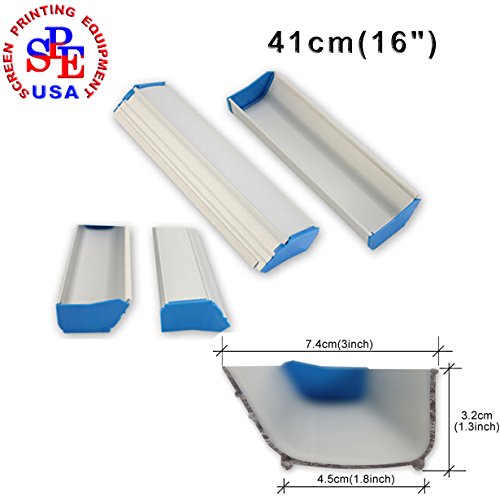 16inches(41cm) Screen Printing Photo Emulsion Scoop Coater Coating Trough