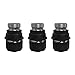 Aqua Joe AJQC-3PK 3 Count No-Splash Quick Connect Adapters