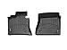 WeatherTech Custom Fit FloorLiners for Ford Edge, Edge ST - 1st Row (448151), Black