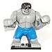 Green Red Yellow Grey Giant Hulk Mini Figure Super Hero Kid Baby Toy Building Blocks Sets Model Toys 4 Piece /Lot