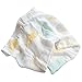 The Storks Luxury 100% Bamboo Unisex Muslin Swaddle Blankets, Super Soft, Hypoallergenic And Breathable Burp Cloth, Nursing Cover, Sleep Sack, Changing Pad For Baby Girls And Boys, 2 Piece