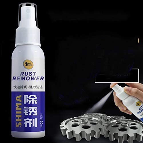 Rust Remover,Cuekondy Rust Inhibitor Spray Rust Quick Cleaming Spray Metal Protectant Anti-rust Lubricant for Metal Parts,120ml