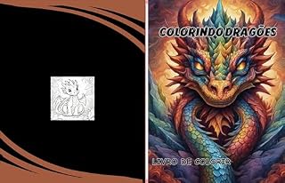 Livro Colorindo Dragões