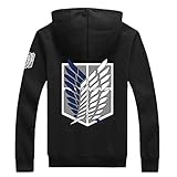 Angelaicos Unisex Cotton Blend Luminated Printing Long Sleeve Costume Coats (M, Black)