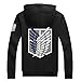 Angelaicos Unisex Cotton Blend Luminated Printing Long Sleeve Costume Coats (M, Black)