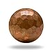 Set of 6 Beaten Copper Max Knob Kitchen Cabinet Cupboard Door Knobs Dressser Wardrobe and Drawer Pull By Trinca-Ferro
