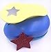 TECH-P Creative Life XXX-Large Shape Size 3-Inch(7.5cm) Multi-Pattern Hand Press Paper Craft Punch,Card Scrapbooking Engraving Kid Cut DIY Handmade Hole Puncher,Paper Craft Punch (Star)